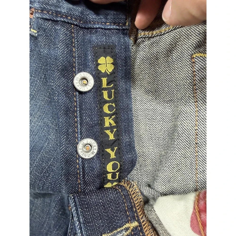 Lucky Brand Gene Montesano Men's 34 100% Cotton Denim Jeans
